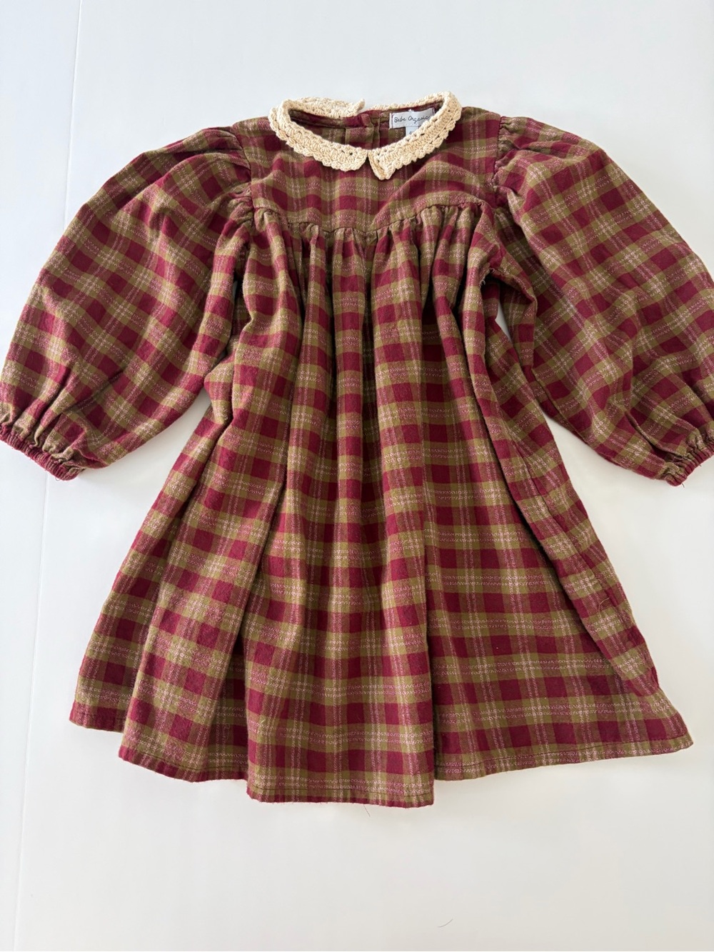 Bebe Organic Charlotte Dress Bohemia Check